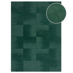 AKCIA: 120x170 cm Kusový koberec Demi Check Ombre Green