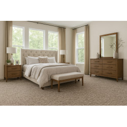 Koberec metráž Optik 14 Hnedý