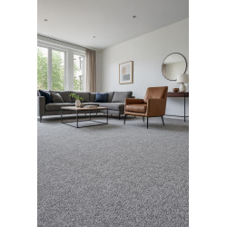 Metrážový koberec Astra světle šedá - neúčtujeme odřezky z role