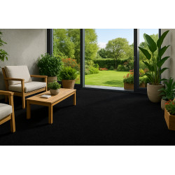 AKCIA: 50x600 cm Umelá tráva Wembley jedinečná čierna