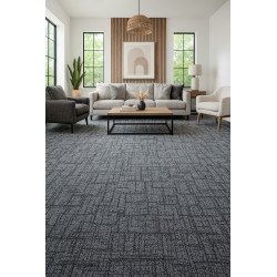 Metrážny koberec Dobro 95 svetlo šedý