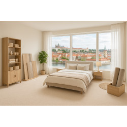 AKCIA: 160x200 cm Kusový koberec Serena 6612 - obšitý zo všetkých strán