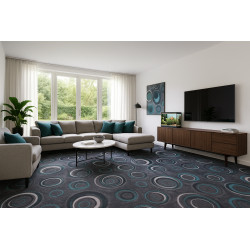 AKCIA: 60x600 cm Koberec metráž Drops 99