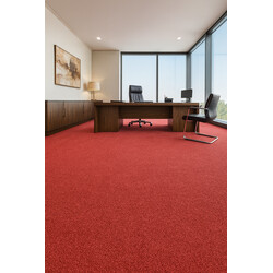 Metrážový koberec Cobalt SDN 64080 - AB červený, zátěžový