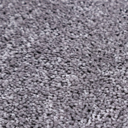 AKCIA: 76x170 cm Metrážny koberec Velur Ultra strieborný