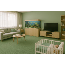 AKCIA: 85x190 cm Metrážny koberec Velur Ultra olivový