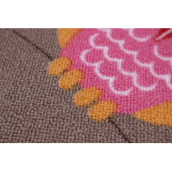 AKCIA: 97x200 cm Detský metrážny koberec Little Owls