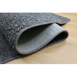 AKCIA: 100x100 cm Kusový koberec Color Shaggy sivý štvorec