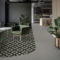 PVC podlaha - lino AladinTex Ultra Cordoba black/white