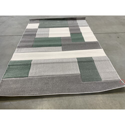 POŠKOZENÝ Kusový koberec Hand Carved Cosmos Mint/Grey/Cream