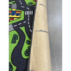 POŠKOZENÝ: 300x220 cm Dětský kusový koberec City life - neúčtujeme odřezky z role - obšitý ze všech stran