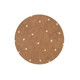 Kusový koberec Dot Chestnut kruh