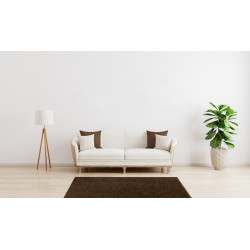 AKCIA: 80x150 cm Kusový koberec Eton hnedý 97