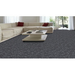 AKCIA: 100x870 cm Metrážny koberec Lindau 50 čierny, záťažový