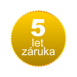 Záruka na 5 rokov