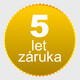 Záruka na 5 rokov
