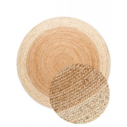 Kusový koberec Jutta 106226 Natur Gold/Ivory kruh