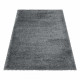 AKCIA: 140x200 cm Kusový koberec Fluffy Shaggy 3500 light grey