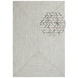 Kusový koberec Braided 105553 Light Melange – na von aj na doma