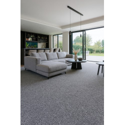 Metrážny koberec Balance 77 sivý