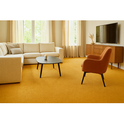 Metrážny koberec Cobalt SDN 64049 - AB horčicový, záťažový