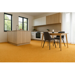 Metrážny koberec Cobalt SDN 64049 - AB horčicový, záťažový