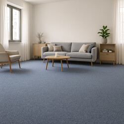 Metrážny koberec Cobalt SDN 64062 - AB modrý, záťažový