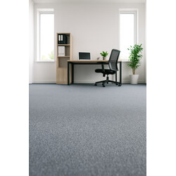 Metrážny koberec Cobalt SDN 64042 - AB svetlý antracit, záťažový