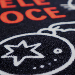 Rohožka Veselé Vianoce s mačkou 40x60 cm