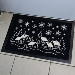 Rohožka Biele Vianoce 40x60 cm