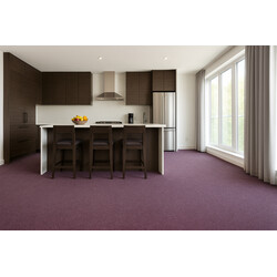 Metrážny koberec Cobalt SDN 64096 - AB tmavo fialový, záťažový