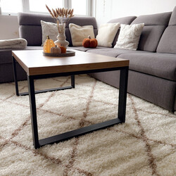 Kusový koberec Alvor Shaggy 3401 cream