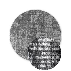 Kusový koberec Brilliance Prisma 106310 Silver Grey z kolekcie Elle kruh