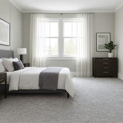 Metrážny koberec Sweet 74 sivý