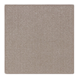 Kusový koberec Atlas 31 hnedý štvorec