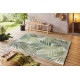 Kusový koberec Beach 103843 Green / Cream