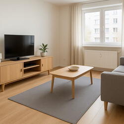 Kusový koberec Atlas 92 sivý