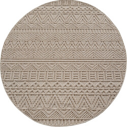 Kusový koberec Helix 2202 beige kruh