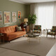 Kusový koberec Atlas 31 hnedý štvorec