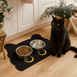 Protišmyková predložka Čierna mačka