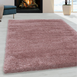 AKCIA: 160x230 cm Kusový koberec Fluffy Shaggy 3500 rose