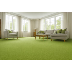 Metrážny koberec Bingo 4H17 zelený