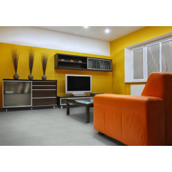 AKCIA: 50x50 cm Kobercový štvorec Sonar 4475 svetlo sivý 50 x 50 cm