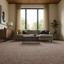 Metrážny koberec Artik New 120 hnedý