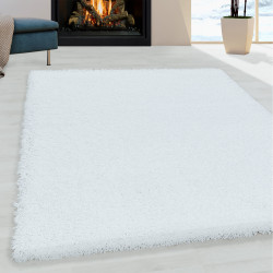 AKCIA: 120x170 cm Kusový koberec Sydney Shaggy 3000 white