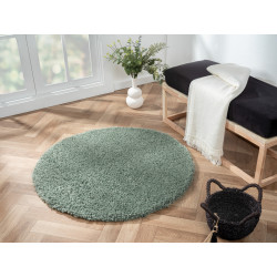 AKCE: 150x150 (průměr) kruh cm Kusový koberec My Shaggy hellgrün kruh