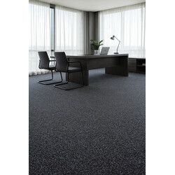 Metrážny koberec Primo Gel 78 antracit, záťažový