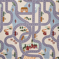 Detský metrážny koberec Scanroad 39 - neúčtujeme odrezky z role