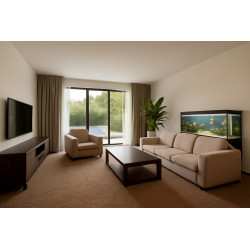 Koberec metráž Eton hnedý 97 - neúčtujeme odrezky z role