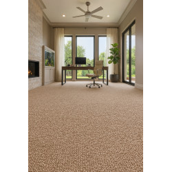 Metrážny koberec Balance 92 hnedý